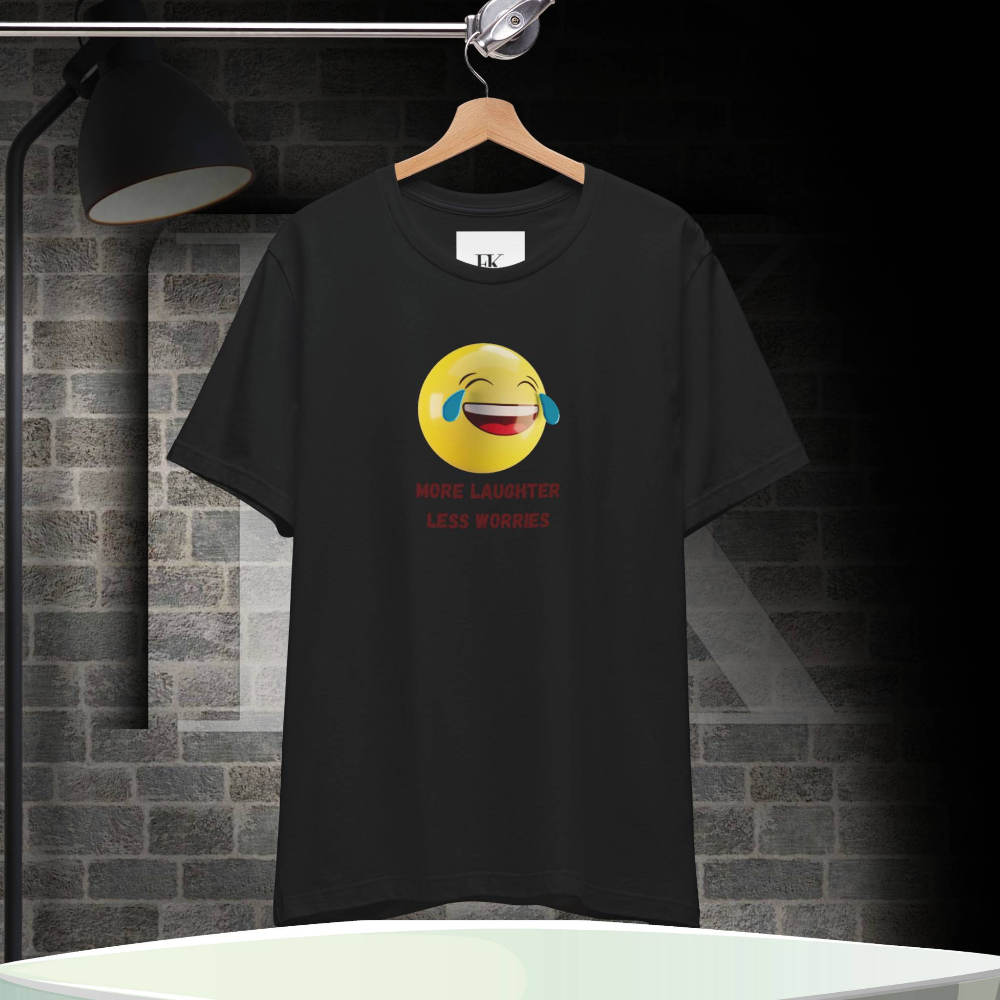More Laughter Less Worries Tee