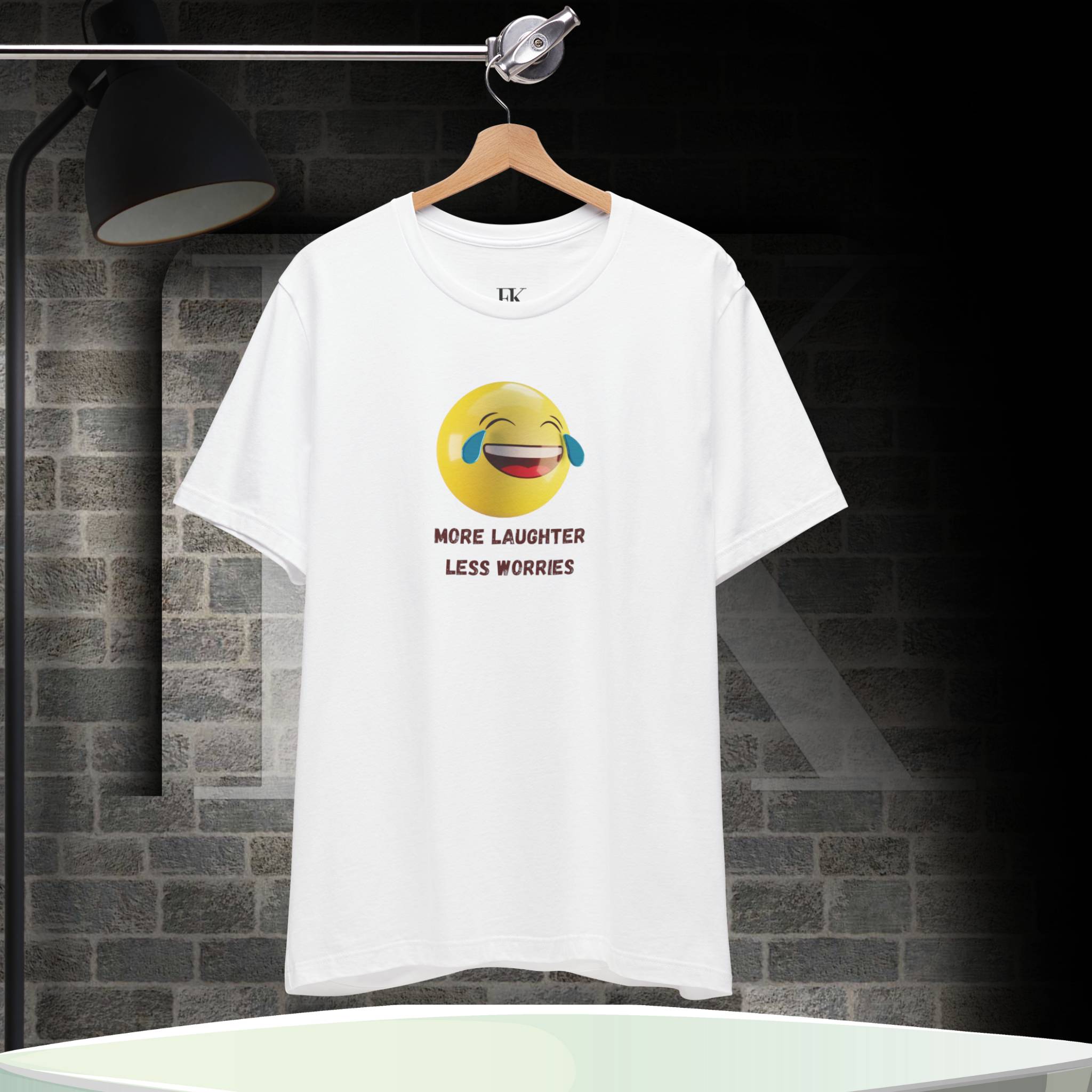 More Laughter Less Worries Tee
