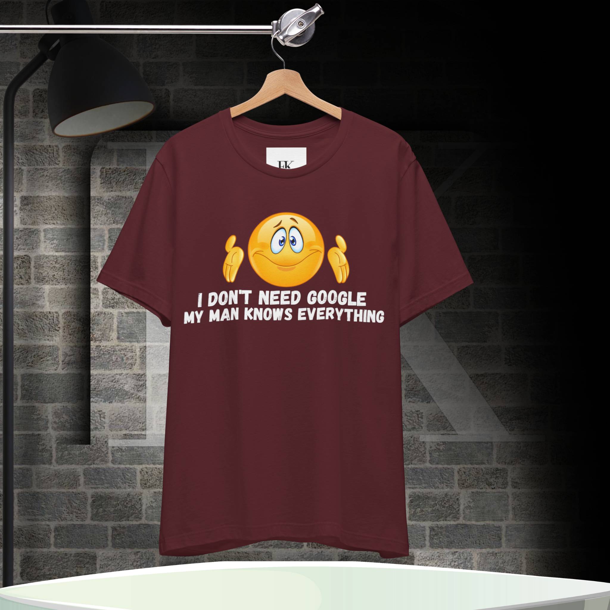 I Do Not Need Google My Man Knows Everything Tee