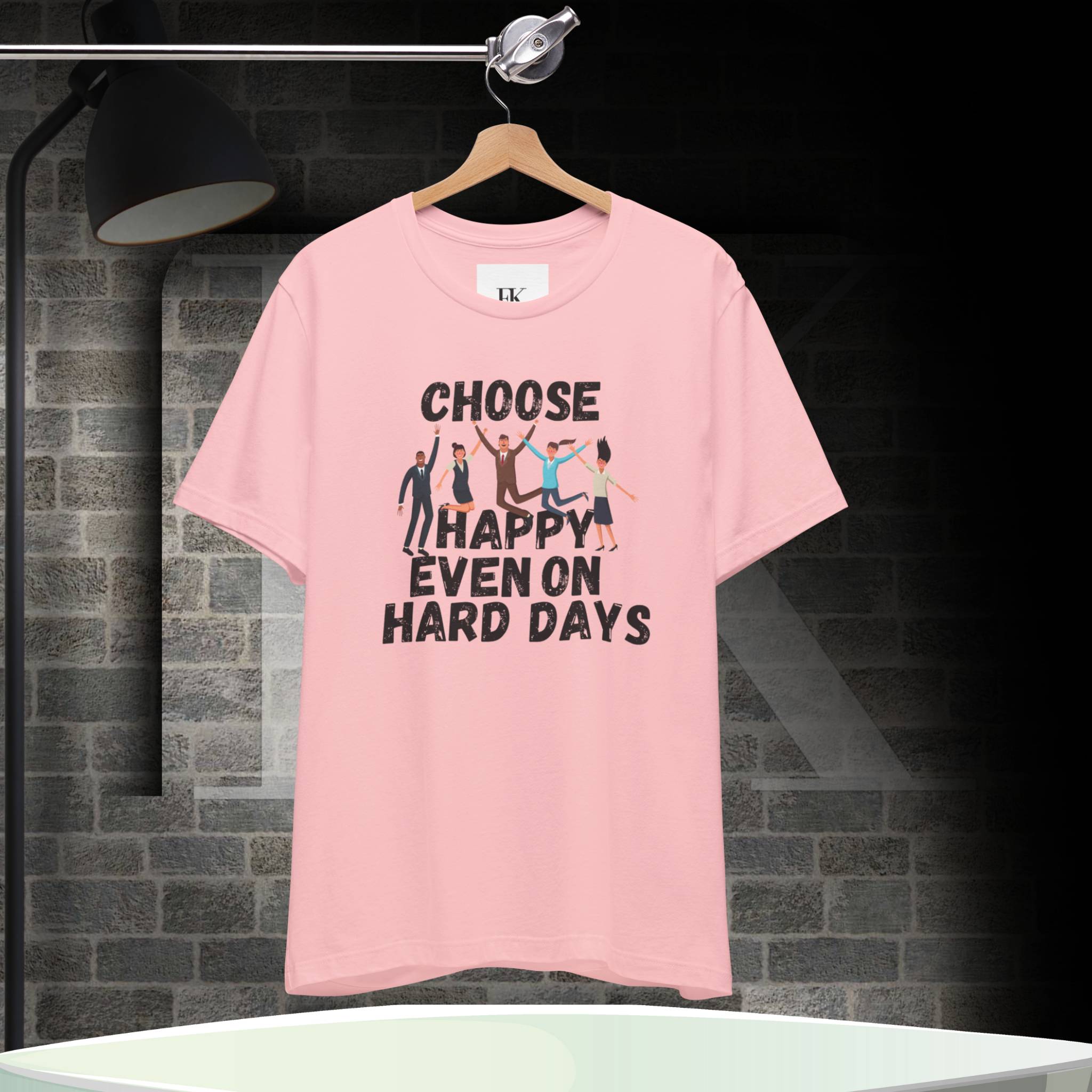 Choose Happy Even On Hard Days Tee
