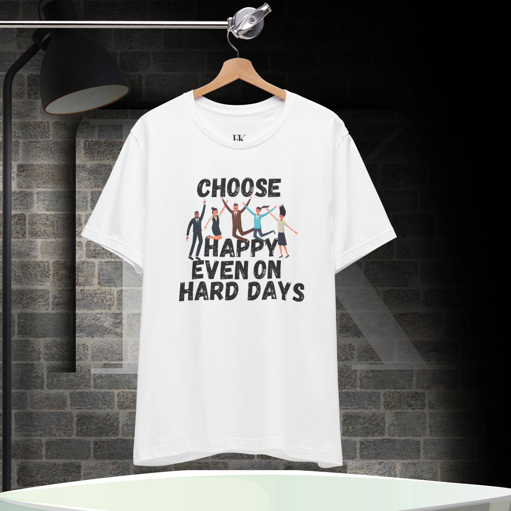 Choose Happy Even On Hard Days Tee